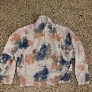 PINK Victoria's Secret Tie-Dye Sweatshirt - Pink, Blue, Orange